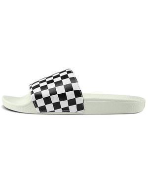 Vans (Wmns) Slide-On 'Checkerboard - White