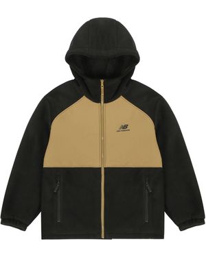 New Balance Hooded Casual Jacket Couple Style - Black
