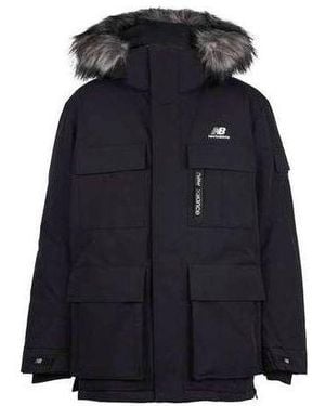 New Balance Warm Long Down Jacket - Blue