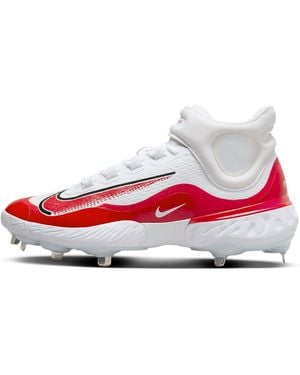 Nike Alpha Huarache Elite 4 Mid University' - White