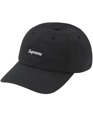 Supreme Brushed Cordura Small Box 6-Panel - Black