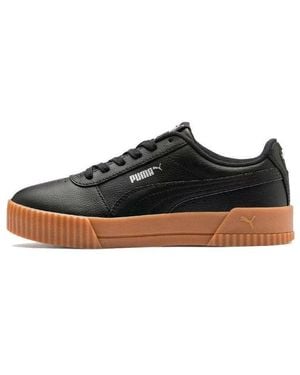PUMA (Wmns) Carina Leather - Black