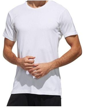 adidas Tennis Sports Quick Dry Short Sleeve - White