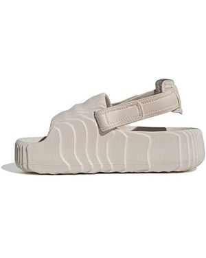 adidas (Wmns) Adilette 22 Xlg Slide 'Putty Mauve' - White
