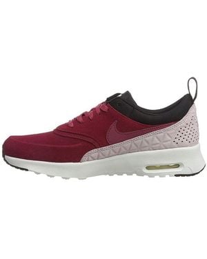 Nike (Wmns) Air Max Thea Prm Lth 'Noble' - Red