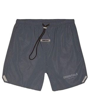 Fear Of God Fw20 Reflective Volley Shorts - Blue