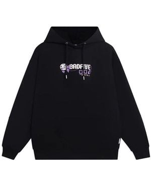 Li-ning Badfive Hoops Graphic Hoodie - Blue