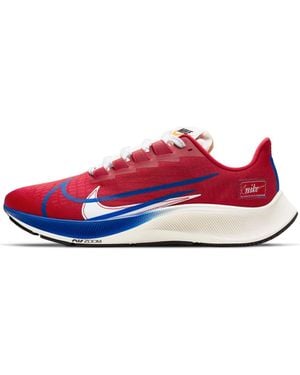Nike Air Zoom Pegasus 37 Premium 'Gym Game Royal' - Red