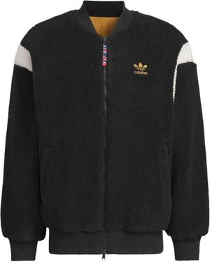 adidas Originals X Feifei Ruan Reversible Sherpa Bomber Asia Sizing - Black