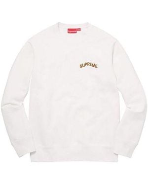 Supreme Step Arc Crewneck Sweater - White