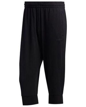 adidas M E Lwft 34 Pnt Knit Sports Trousers - Black