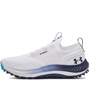 Under Armour Charged Phantom Spikeless Golf Midnight' - White