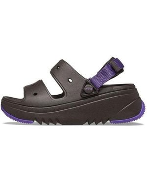 Crocs™ (Wmns) Hiker Xscape Sandal 'Espresso Neon' - Brown