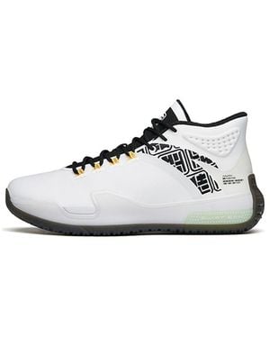 Anta Basketball Series Trainers Mid - White