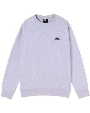 Nike Sportswear Casual Sports Crew-Neck Long Sleeve - Purple