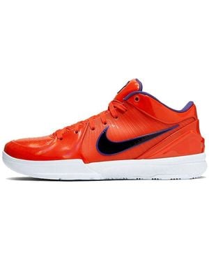 Nike X Undefeated Kobe 4 Protro 'Team' - Red