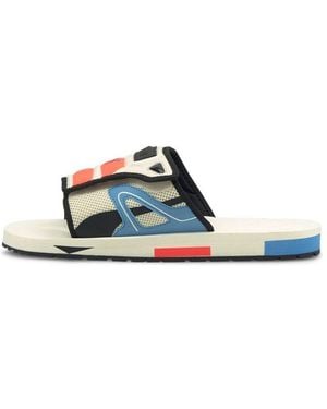 PUMA Mirage Mox Sandal 'Eggnog Fiery Coral' - Blue
