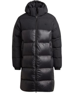 adidas Originals Down Regen 3/4 Puffer Jacket - Black