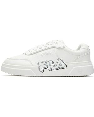 Fila Game Point Platform Trainers - White