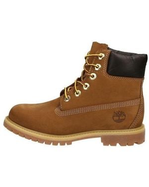 Timberland (Wmns) Icon 6' Premium Boots Nubuck' - Brown