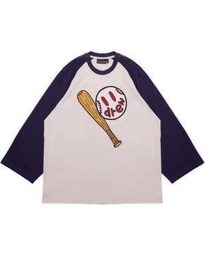 Drew House Play Ball Baseball T-Shirt - Blue