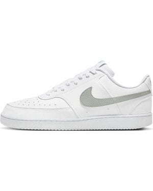 Nike Court Vision Low Next Nature Light Smoke' - White