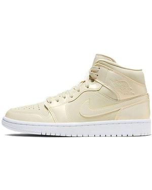 Nike (Wmns) 1 Mid 'Lemon' - Natural