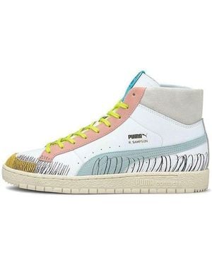 PUMA Michael Lau X Ralph Sampson 70 Mid 'Scribble' - Blue