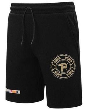 PUMA Mix Badge Shorts - Black