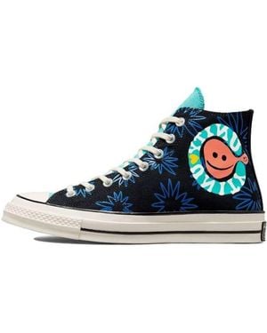 Converse Chuck 70 High 'Sunny Floral' - Blue