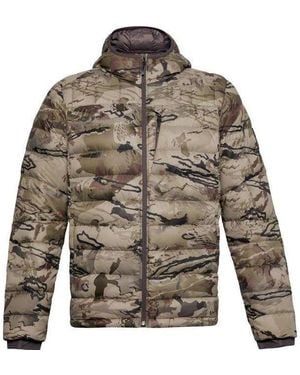 Under Armour Storm Ridge Reaper Down Hooded Jacket 'Barren Camo' - Grey