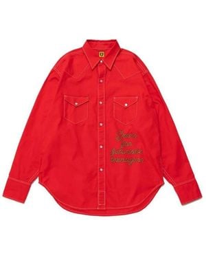 Human Made Western Shirt - Red