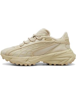 PUMA Spirex Premium Trainers 'Putty Prairie Tan' - White