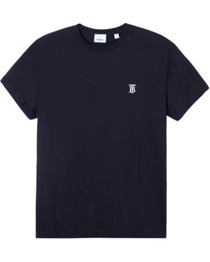 Burberry Tb Logo Classic Short Sleeve - Blue