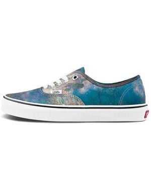 Vans Moma X Authentic 'Claude Monets Water Lilies' - Blue