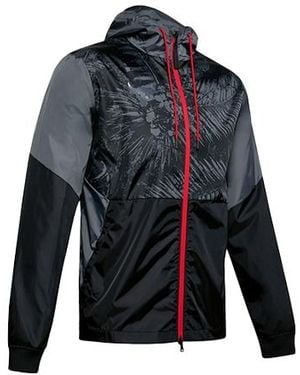 Under Armour Project Rock Legacy Windbreaker Jacket 1351527-001 - Blue