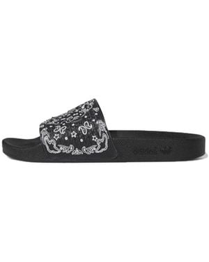 adidas Shmoofoil Slides 'Bandana' - Black