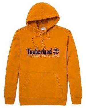 Timberland 50Th Anniversary Drawstring Hoodie - Orange