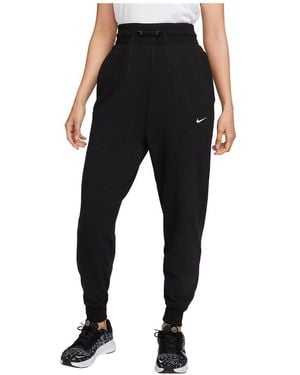 Nike (Wmns) High-Waisted 7/8 French Terry Joggers - Black