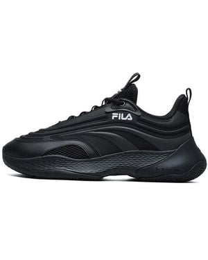 Fila Fila Ray 2 Low Top Clunky Shoes - Black