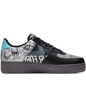 air force 1 low off noir pure platinum