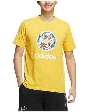 adidas Neo X Keith Haring Logot - Yellow