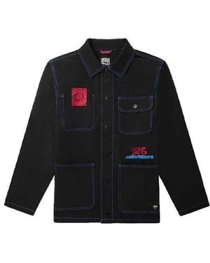 Vans Funny Pattern Multiple Pockets Jacket - Blue
