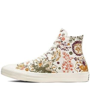 Converse (Wmns) Chuck Taylor All Star High 'Fall Florals' - Natural
