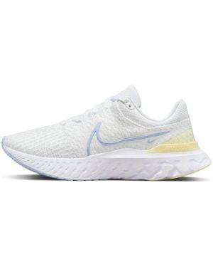 Nike (Wmns) React Infinity Run Flyknit 3 Light Marine' - White