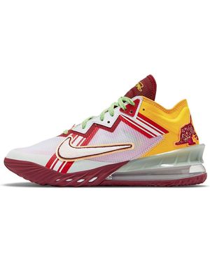 Nike Mimi Plange X Lebron 18 Low 'Higher Learning' - Red