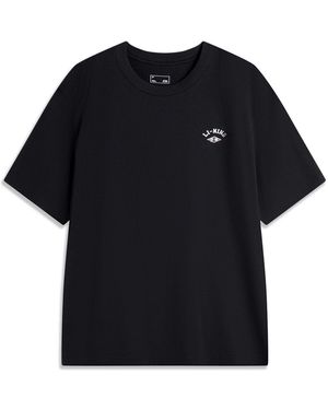 Li-ning Small Logo T-Shirt - Black