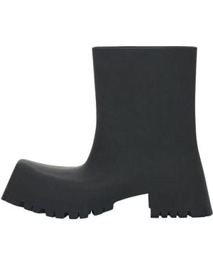 Balenciaga 50Mm Trooper Rubber Boots - Black