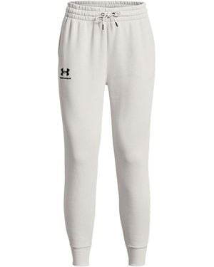 Under Armour (Wmns) Essential Fleece Tapered Trousers - Grey