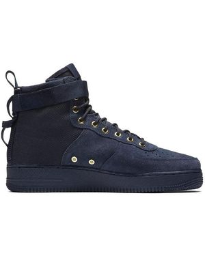 sf air force 1 mid big logo